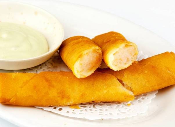 A2. Shrimp Egg Rolls (Each) 虾春卷